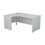 Jemini Rdl Lh Desk Panel White