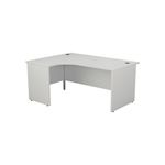 Jemini Rdl Lh Desk Panel White