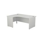 Jemini Rdl Lh Desk Panel White