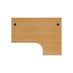 Jemini Rdl Rh Desk Panel Beech