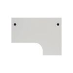 Jemini Rdl Rh Desk Panel White