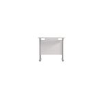 Jemini Double Upright Rect Desk Wht