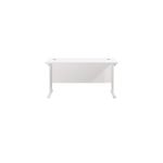 Jemini Rect Cant Desk 1200 Wht/Wht