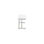 Jemini Rect Cant Desk 1400X600 Wht