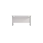 Jemini Rect Cant Desk 1400X600 Wht
