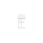 Jemini Rect Cant Desk 1400X600 Wht