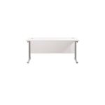 Jemini Rect Cant Desk 1600X600 Wht