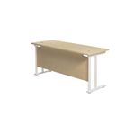 Jemini Rect Cant Desk 1600X600 Mple