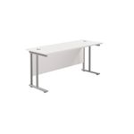Jemini Rect Cant Desk 1800X600 Wht