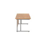 Jemini Rect Cant Desk 1200 N/Oak