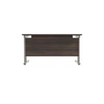 Jemini Rect Cant Desk 1200 Dark Wal