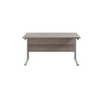 Jemini Rect Cant Desk 1400X800 G/Oak