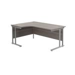 Jemini Rdl Lh Cantilever Desk G/Oak