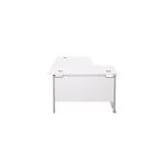 Jemini Rdl Lh Cant Desk 1600Mm White
