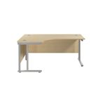 Jemini Rdl Lh Cantilever Desk Maple