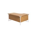 Jemini Rdl Lh Cantilever Desk N/Oak