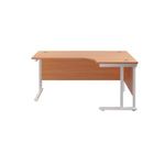 Jemini Rdl Rh Cantilever Desk Beech