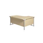 Jemini Rdl Lh Cantilever Desk Maple