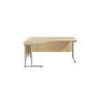 Jemini Rdl Lh Cantilever Desk Maple