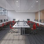 Jemini Rdl Lh Cantilever Desk Maple