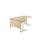 Jemini Rdl Lh Cantilever Desk Maple