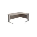 Jemini Rdl Rh Cantilever Desk G/Oak