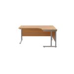 Jemini Rdl Rh Cantilever Desk N/Oak