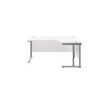 Jemini Rdl Rh Cantilever Desk White