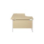 Jemini Rdl Lh Cantilever Desk Maple
