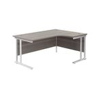 Jemini Rdl Rh Cantilever Desk G/Oak