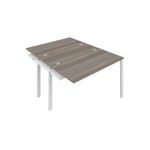 Jemini 2P Ext Bench Desk Grey Oak
