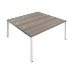 Jemini 2P Bench Desk 1200 Grey Oak