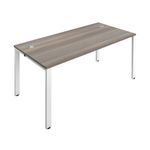 Jemini 1P Bench Desk 1400 Grey Oak