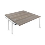 Jemini 2P Ext Bench Desk Grey Oak