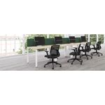 Jemini 2P Ext Bench Desk White