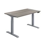 Jemini Sit/Stand Dsk 1200X800 G/Oak