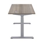 Jemini Sit/Stand Dsk 1200X800 G/Oak