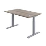 Jemini Sit/Stand Dsk 1200X800 G/Oak