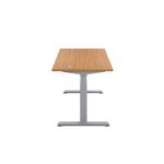Jemini Sit/Stand Dsk 1200X800 N/Oak