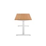 Jemini Sit/Stand Dsk 1200X800 N/Oak