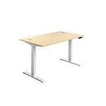 Jemini Sit/Stand Dsk 1400X800 Maple