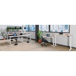 Jemini Sit/Stand Dsk 1400X800 White