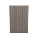 Jemini Wdn Cupboard 1200 Wht/G/Oak