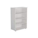 Jemini Wdn Bookcase 800X450X1200 Wht