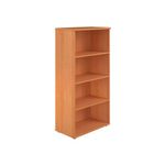 Jemini Wdn Bookcase 800X450X1600 Bch