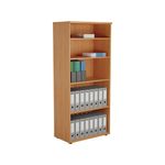 Jemini Wdn Bookcase 800X450X1800 Bch