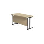 Jemini Du Rec Dsk 1400X600 Mpl/Blk