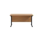 Jemini Du Rec Dsk 1400X600 N/Oak/Blk