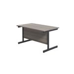 Jemini Su Rec Dsk 1400X800 G/Oak/Blk