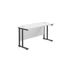 Jemini Du Rec Dsk 1400X600 Wht/Blk